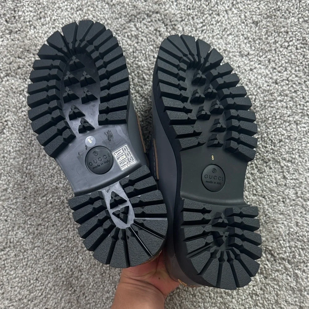 Gucci horsebit platform loafer